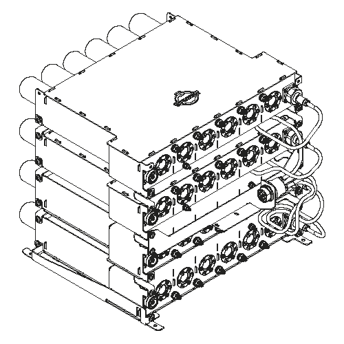 Combinateur starpoint 4 voies band 3 DAB 300 W NB entrèe Image du produit  