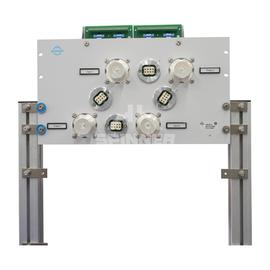 4-ports panneaux de brassage DC-860 MHz 1 5/8" USL-D 1 5/8" EIA IL-1-4 Image du produit  