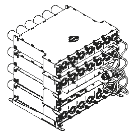 Combinateur starpoint 4 voies band 3 DAB 300 W NB entrèe Image du produit  