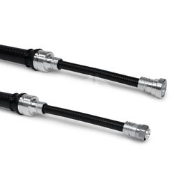 Câble coaxial préfabriqué hybride SF 1/2"-50-PE-LF 7/8"-50-PE 7-16 jack 4.3-10 fiche mâle à vis 9 m Image du produit  