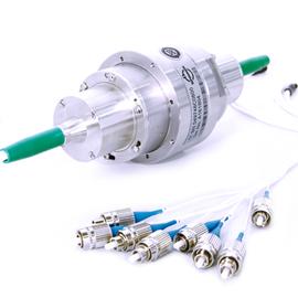13 channel fiber optic rotary joint singlemode x.60 FC-APC IP50 product photo